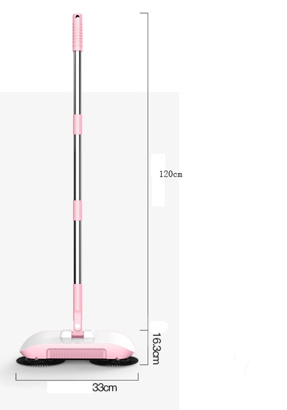 Hand Push Sweeper Household Broom Dustpan Mop Floor All-in-one Machine Gift Mop Sweeper - Image 10